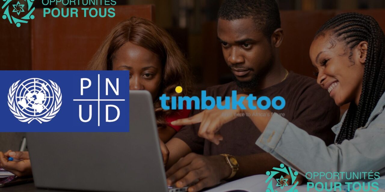 Programme d&rsquo;incubation en EdTech – Get Ready 4 Timbuktoo