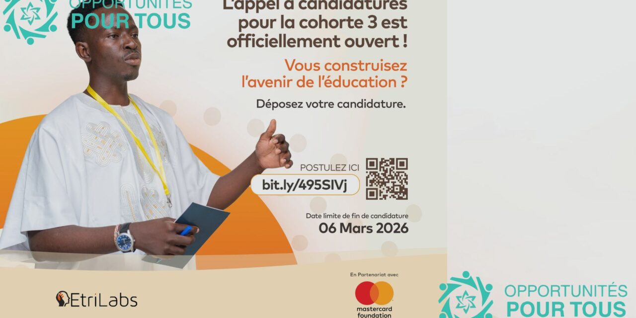 Appel à candidatures : Cohorte 3 du Mastercard Foundation EdTech Fellowship