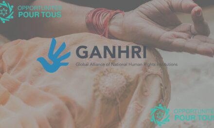 Offre d’emploi – Human Rights Officer – GANHRI (Genève, Suisse)