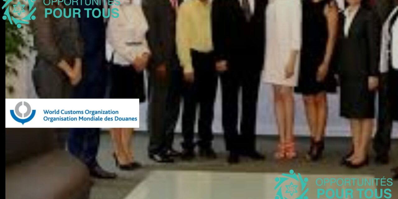 Programme de Développement de Carrière 2026-2027 – Organisation Mondiale des Douanes (OMD) + Gouvernement du Japon