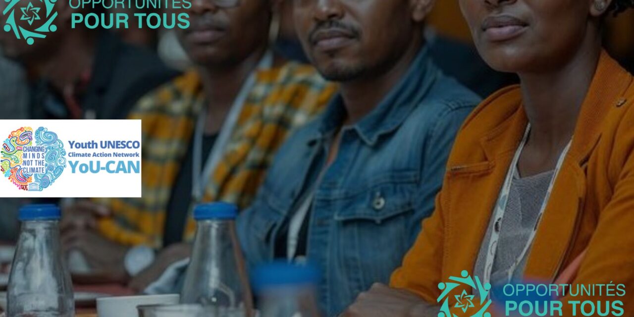Appel à candidatures pour rejoindre le comité directeur YoU-CAN de l&rsquo;UNESCO