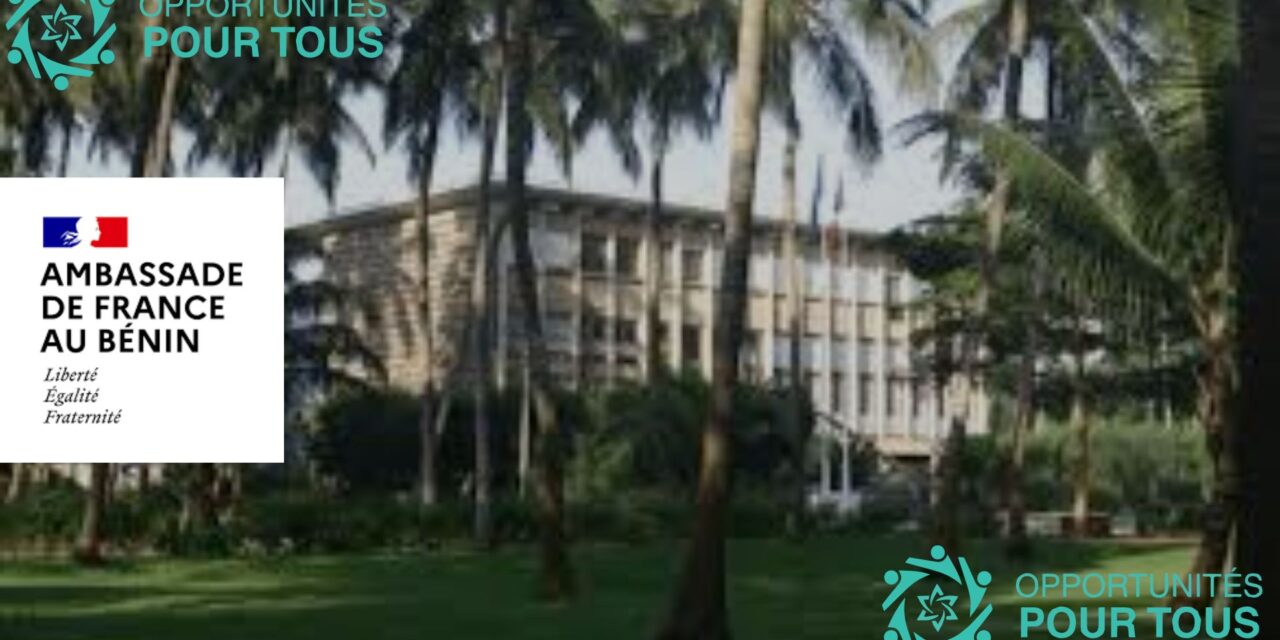 Recrutement d’un(e) jardinier(ère) à l’Ambassade de France à Cotonou