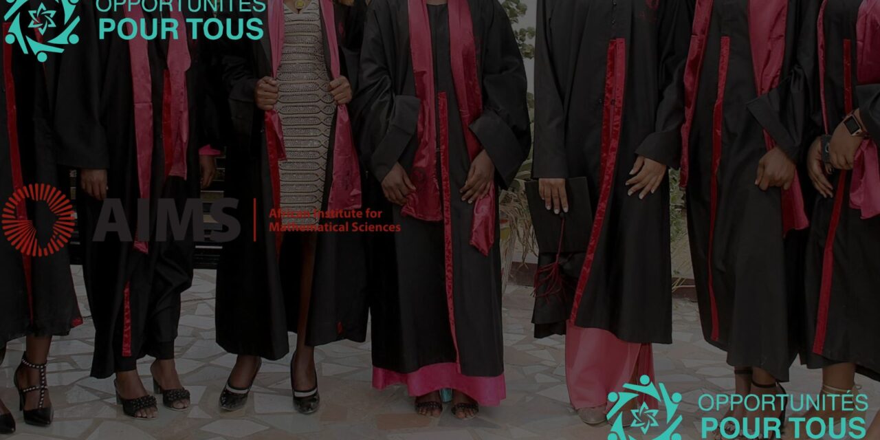 Programme de Master Coopératif (CO-OP) de l&rsquo;AIMS 2026 – 2028