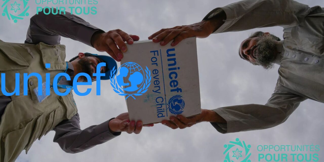 Offres d’emploi chez UNICEF Bénin : Spécialiste Nutrition et Social Behavior Change Officer