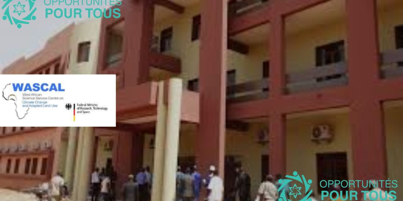 Programme de Master en Informatique pour le Changement Climatique – Université Joseph KI-ZERBO & WASCAL Climate