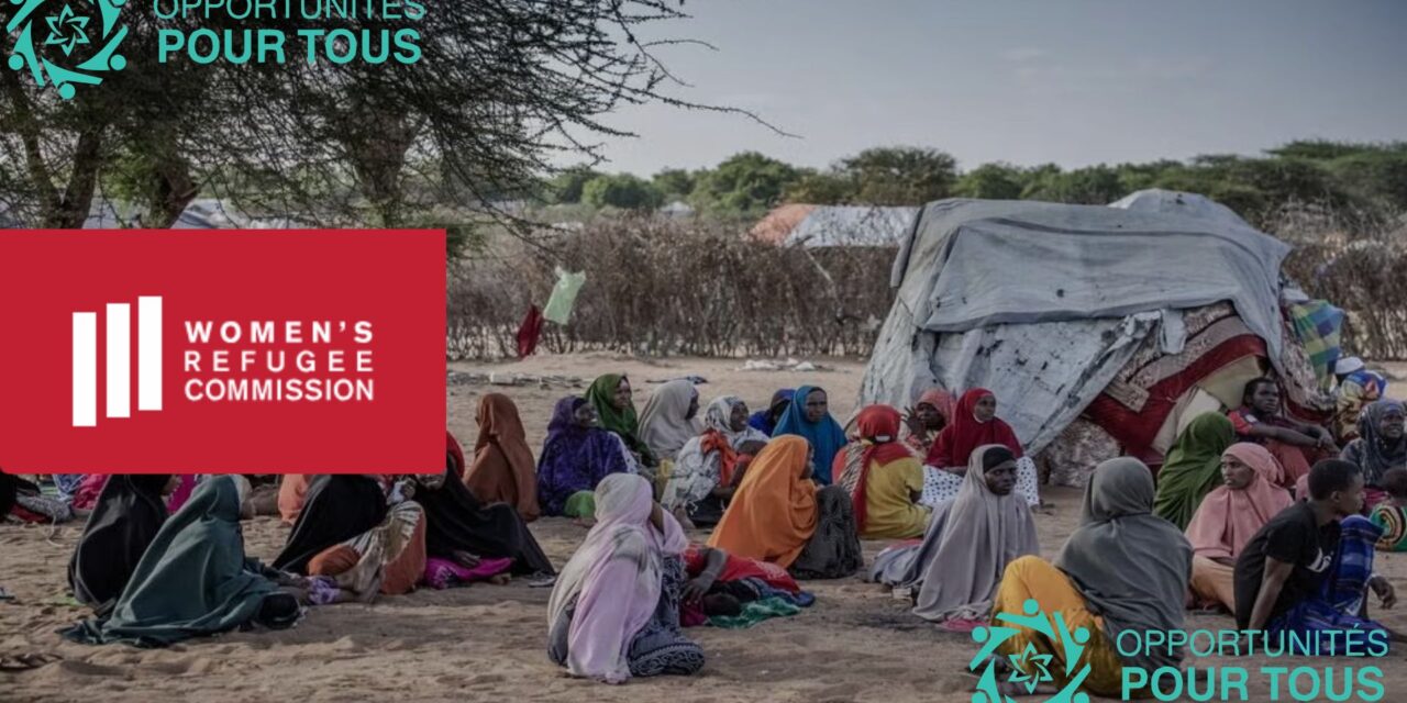 Offre de fellowship en Humanitaire : Genre, Déplacement et Justice – 8 mois