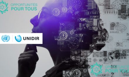 Appel officiel à candidatures : Bourse Femmes en IA 2026 – UNIDIR