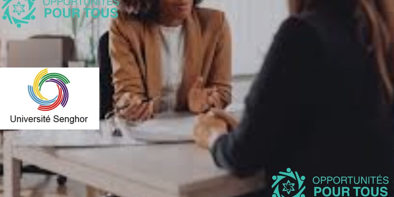 Recrutement d’un·e Recteur·trice pour l’Université Senghor