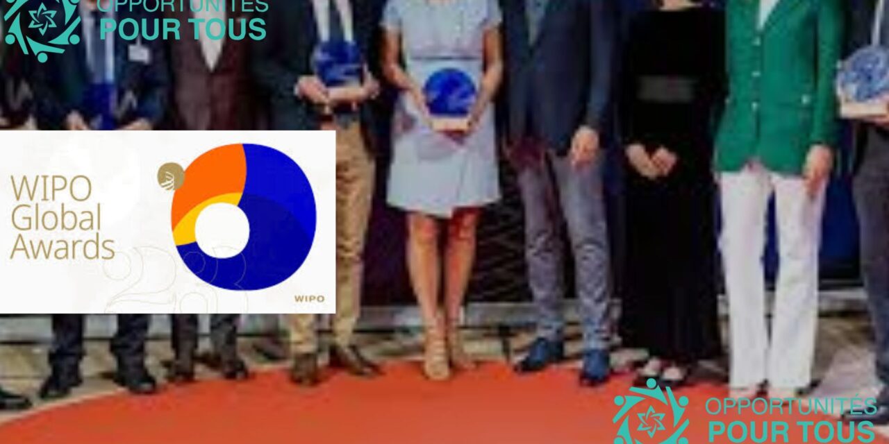 Concours international : WIPO Global Award en propriété intellectuelle