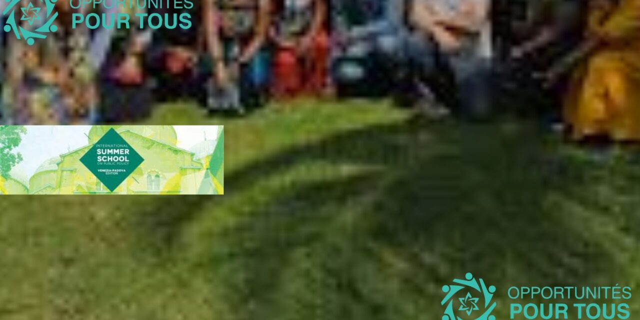 Appel à candidatures pour l&rsquo;École d&rsquo;Été Internationale Venezia-Padova 2026