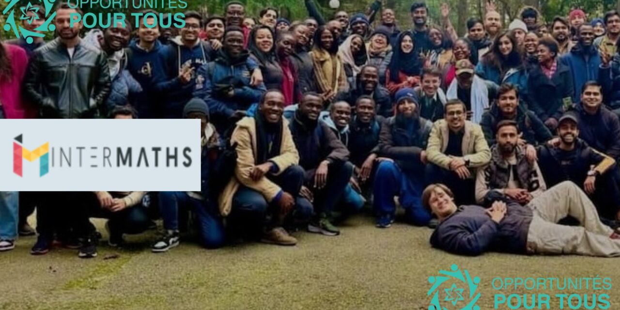 Opportunité de bourse pour le Master InterMaths Erasmus Mundus 2026