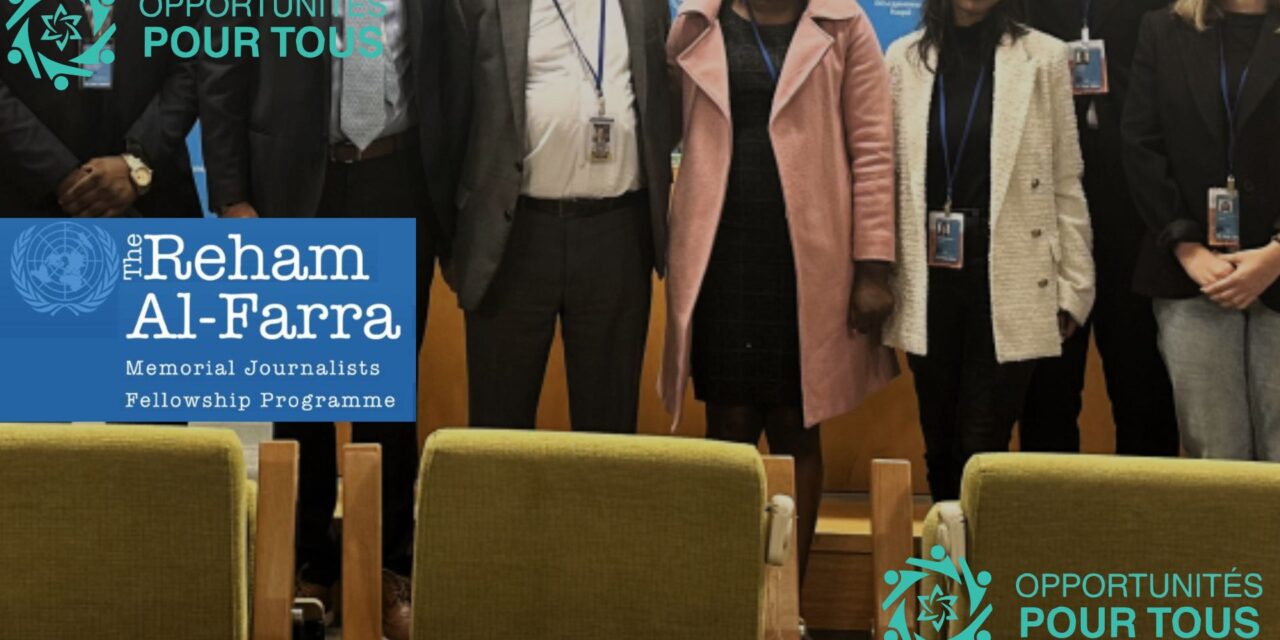 Appel à candidatures : Bourse Reham Al-Farra pour le journalisme 2026
