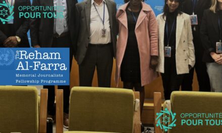 Appel à candidatures : Bourse Reham Al-Farra pour le journalisme 2026