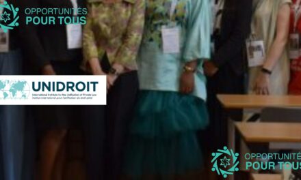 Programme International pour le Droit et le Développement (PIDD) 2026 « Africa Plus » / UNIDROIT + Ministère Italien des Affaires Étrangères
