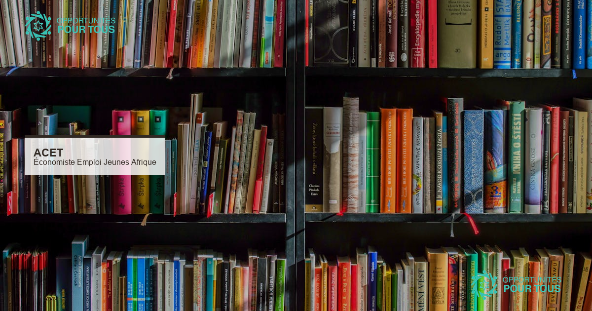 ACET économiste emploi jeunes Afrique subsaharienne
