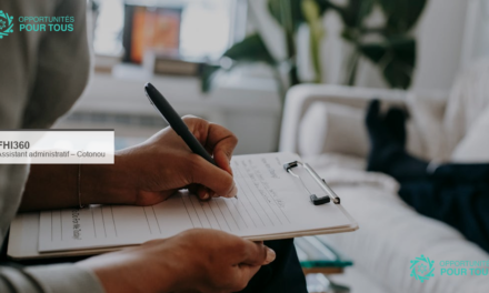 FHI360 recrute un(e) assistant(e) administratif(ve) à Cotonou au Bénin