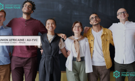 AU-YVC 2026 : programme de volontariat de l&rsquo;Union Africaine pour jeunes professionnels (12 mois, financé)