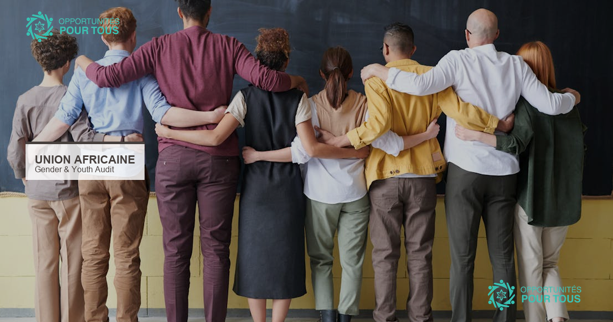 L&rsquo;Union Africaine recrute un consultant pour un audit genre et jeunesse