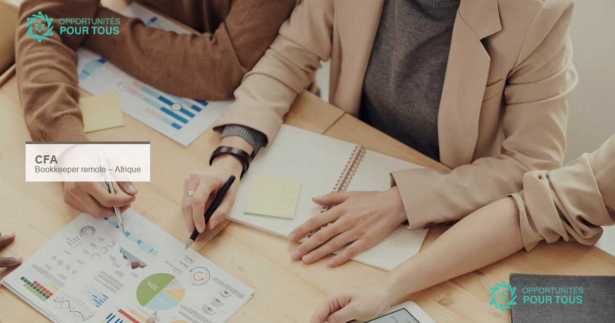 Bookkeeper à distance recherché(e) pour toute l&rsquo;Afrique (Xero/ApprovalMax)