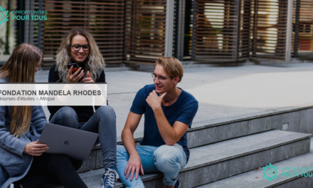 Bourse Mandela Rhodes 2027 : études supérieures entièrement financées en Afrique du Sud