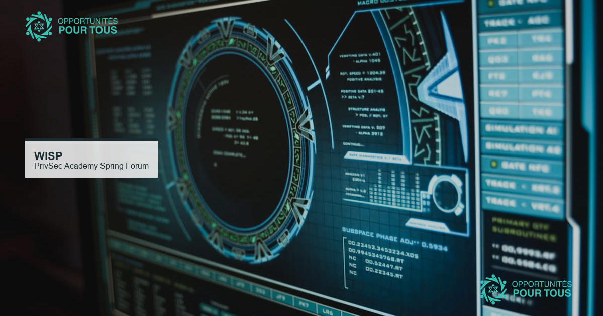 Bourse WISP pour le PrivSec Academy Spring Forum 2026 à Washington DC