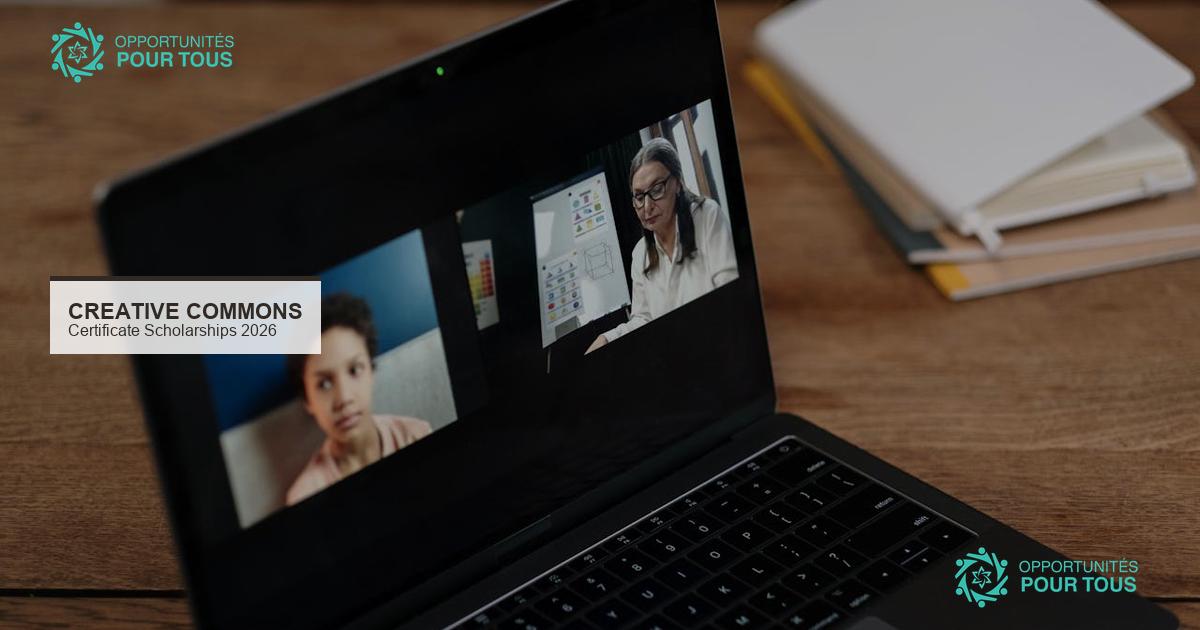 Bourses Creative Commons Certificate : 90% de réduction pour éducateurs et bibliothécaires