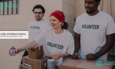 CARE International : candidatures générales 2026 pour diplômés et professionnels (tous domaines)