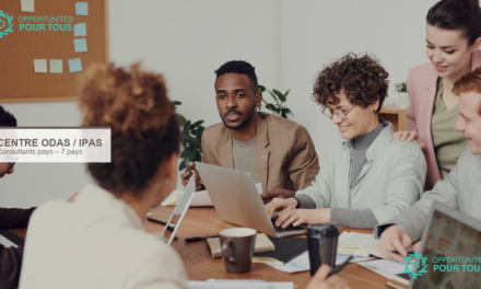 Centre ODAS recrute des consultants pays en Afrique francophone (7 pays)