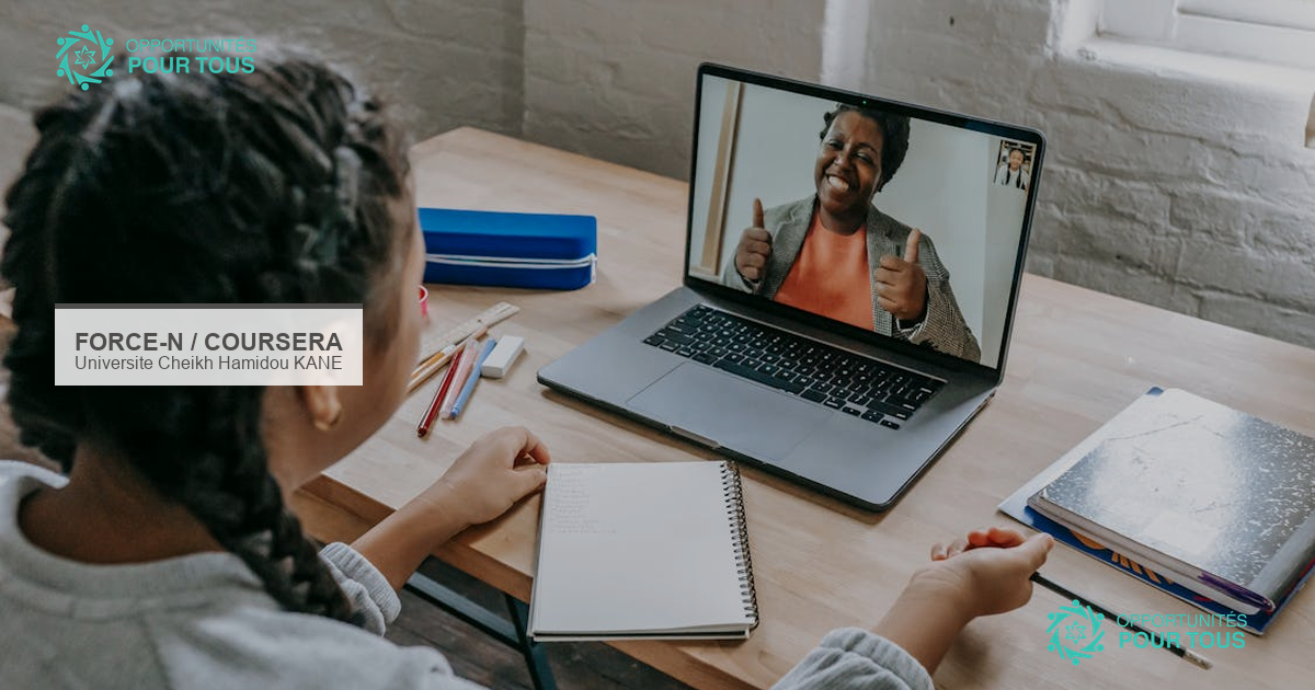 Coursera x Force-N Sénégal : plus de 900 certificats professionnels gratuits pour les jeunes