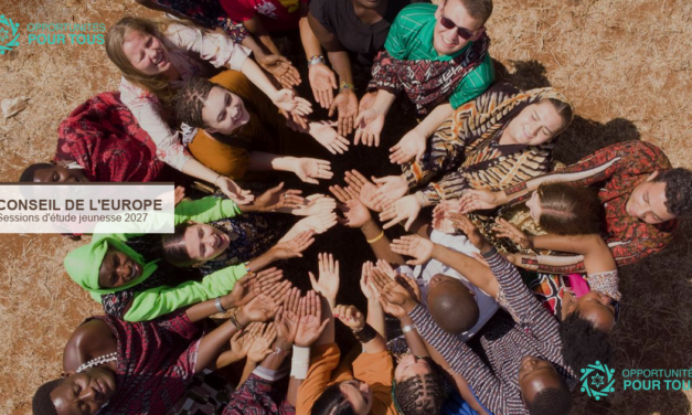 Conseil de l&rsquo;Europe : appel sessions d&rsquo;étude Centres européens de jeunesse 2027