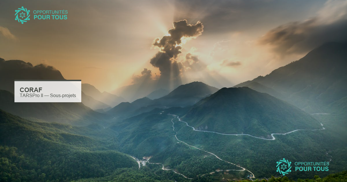 CORAF TARSPro II : appel à manifestation d&rsquo;intérêt pour sous-projets agricoles