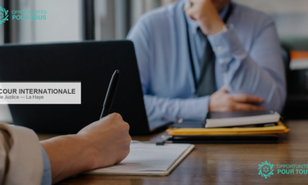 La Cour Internationale de Justice recrute un Agent G-6 à La Haye