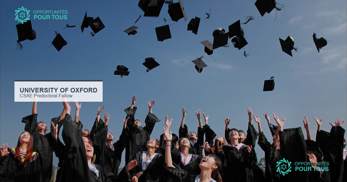 CSAE Predoctoral Fellow à l&rsquo;University of Oxford : recherche sur les transferts monétaires en Afrique