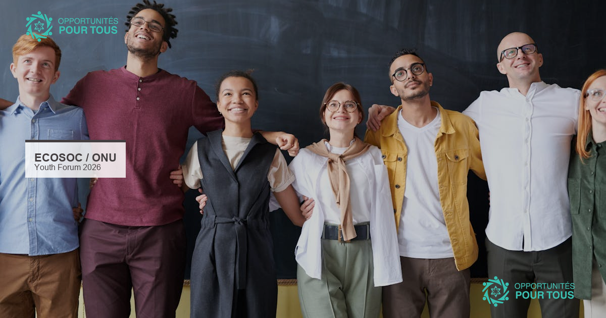 ECOSOC Youth Forum 2026 : les jeunes du monde entier façonnent les politiques des ODD
