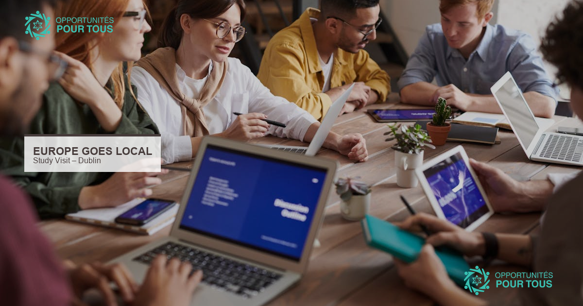 Visite d&rsquo;étude Europe Goes Local à Dublin : inclusion et participation dans le travail de jeunesse