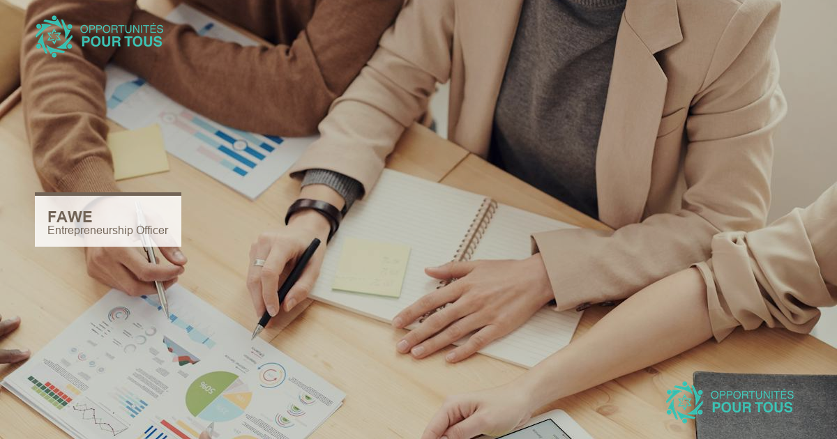 FAWE recrute un Entrepreneurship Officer à Nairobi pour l&rsquo;autonomisation des jeunes en Afrique
