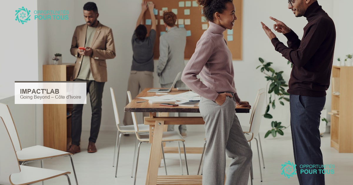 Programme leadership jeunes Going Beyond Impact Lab Côte d&rsquo;Ivoire