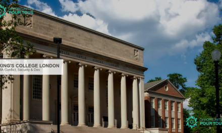 MA Conflict, Security & Development à King&rsquo;s College London : candidatures 2026-2027