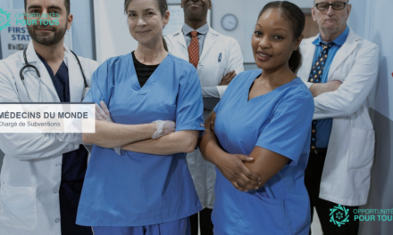 Médecins du Monde Espagne recrute un Chargé de Subventions au Burkina Faso