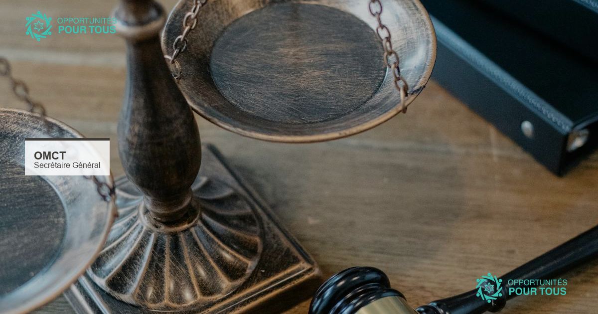 OMCT recrute un Secrétaire Général pour son mouvement mondial des droits humains