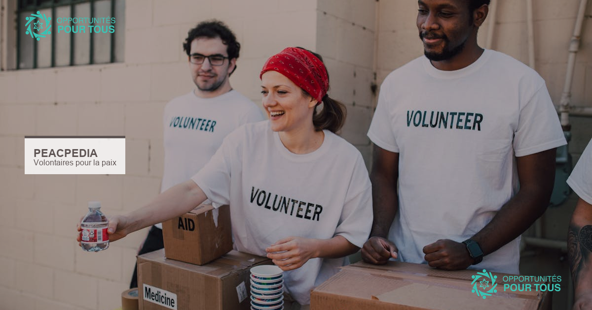 Peacpedia recrute des volontaires pour la paix (sur site à Juba et à distance)