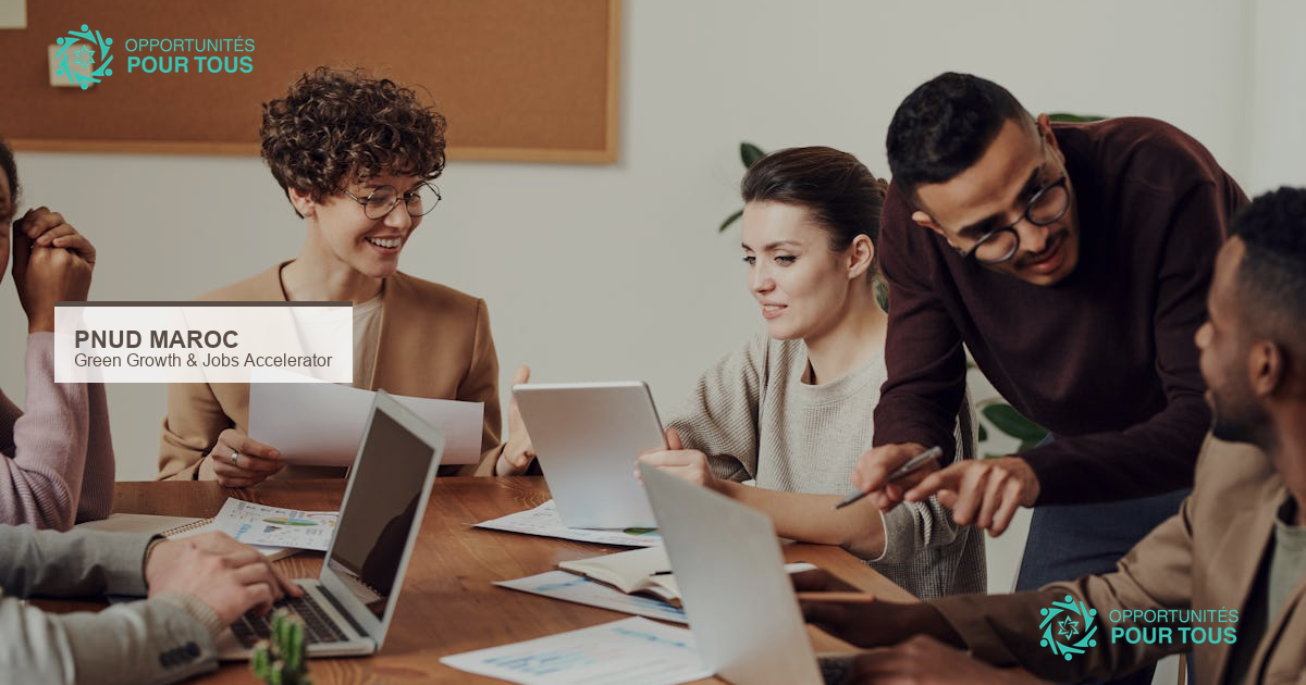 PNUD Maroc recrute un Coordinateur de projet Green Growth and Jobs Accelerator à Rabat