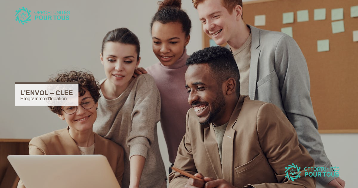 Programme d&rsquo;idéation L&rsquo;Envol CLEE entrepreneurs débutants