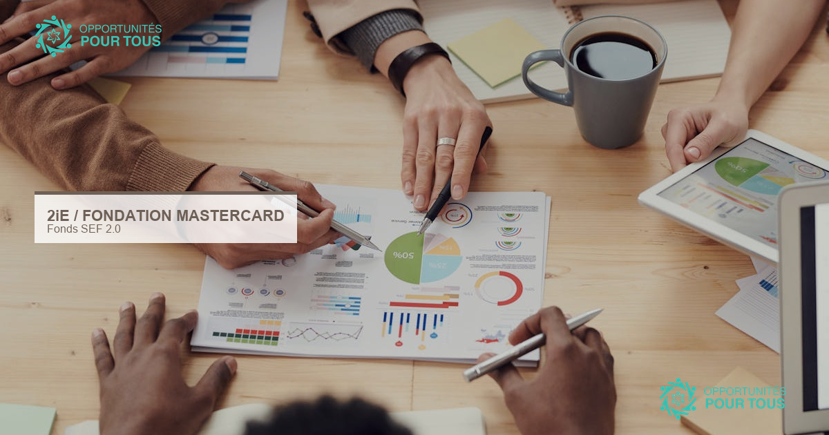 Fonds SEF 2.0 : aide à l&rsquo;entrepreneuriat pour boursiers Mastercard à 2iE