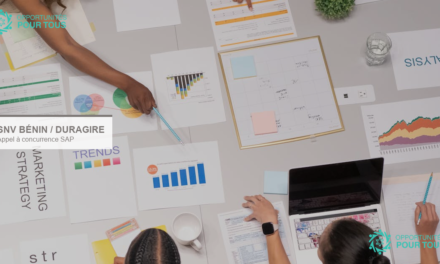 SNV Bénin appel à concurrence DURAGIRE : prestataire pour le Système d&rsquo;Alerte Précoce