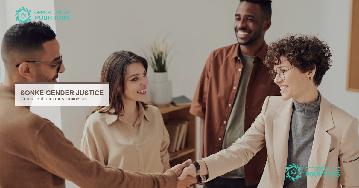 Sonke Gender Justice recrute un consultant pour évaluer ses principes féministes