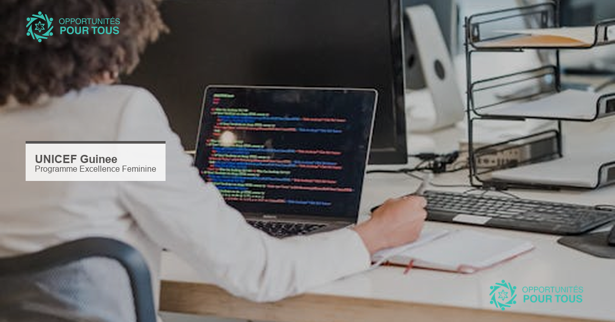 UNICEF Guinée lance un programme de stage pour jeunes femmes et personnes handicapées