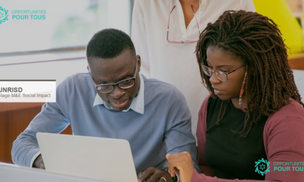 Stage Suivi-Évaluation Impact Social à l&rsquo;UNRISD à Genève