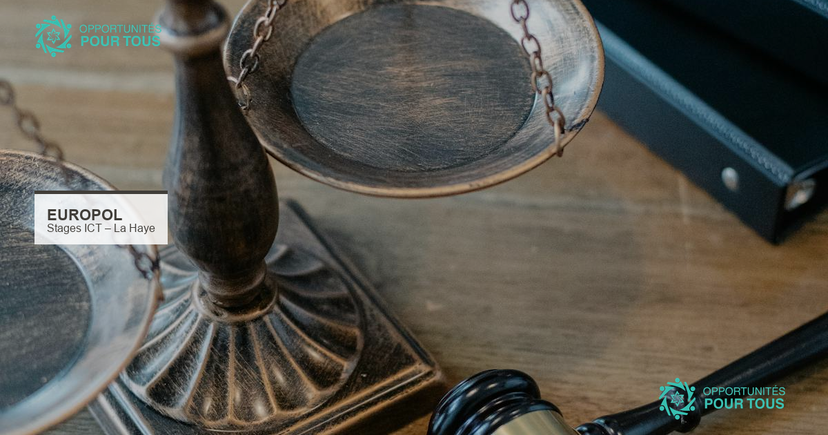 Stages Europol en ICT et gestion de l&rsquo;information (La Haye)