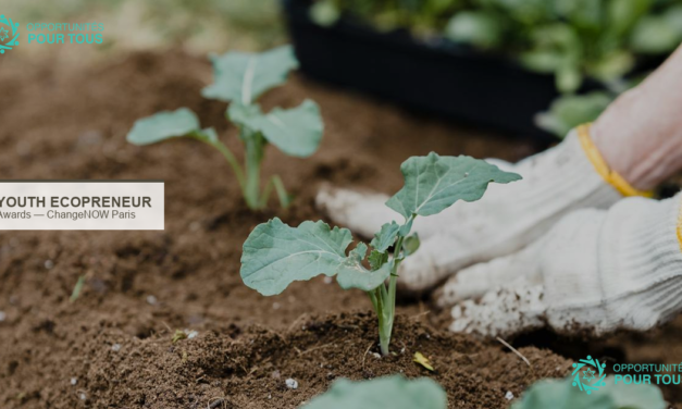 Youth Ecopreneur Programme Awards : 10 000 USD à ChangeNOW Paris